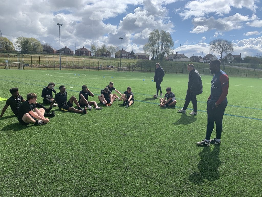 The Paris SaintGermain Academy partners with Hopwood Hall College