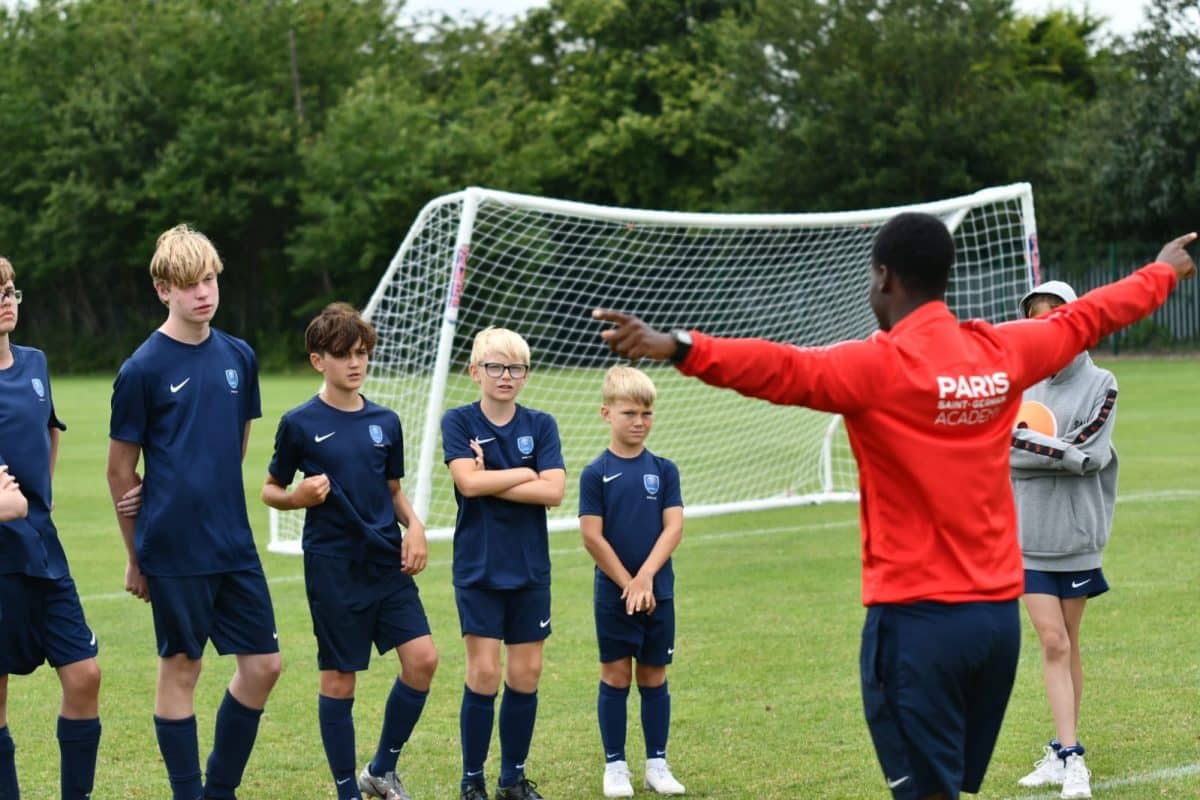 Summer Holiday Soccer Camps 2022 PSG Academy UK