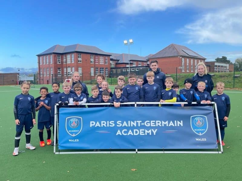 Football giants Paris Saint-Germain to open academy in Wales